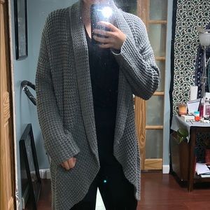 Forever 21 grey knit cardigan!